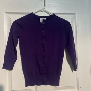 Abound Deep Purple Knit Top